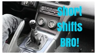 Short Shifter Install/Assembly P2M | DIY | 240SX How to