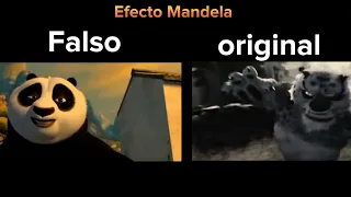 Efecto Mandela en la película Kung Fu Panda :0