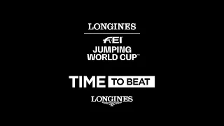 Go fast, go clear or go home - The Longines FEI Jumping World Cup 2021/22 is coming #TimeToBeat