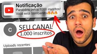 O que acontece quando você atinge 1000 INSCRITOS?!