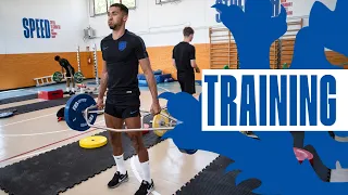 Young Lions Hard at Work in the Gym | Inside Training | U21 England