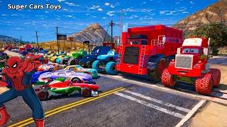 Cars Crazy McQueen High Impact Bobby Swift Miguel Camino Mack Monster Truck Tow Mater Racing Toys #1