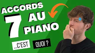 Apprendre à jouer les accords 7 au piano (4 sons)