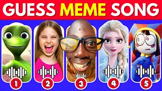 Guess The Meme & Youtuber By Song | Lay Lay, King Ferran, Salish Matter, MrBeast, Elsa, Tenge Song