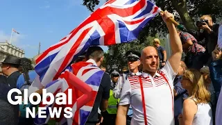 Brexit protests form outside U.K. parliament