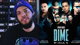 Dime Feat J Balvin, Bad Bunny, Arcangel, De La Ghetto, Revol - Dime Video Oficial Reaccion