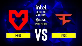 MOUZ vs. FaZe - Map 1 [Nuke] - IEM Sydney 2023 - Semi-final