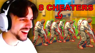 We got 8 CHEATERS this game...