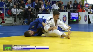 66 kg Семочкин М Шабиханов С 10 11 2018 Т1 Первенство России среди юношей и девушек до 18 лет, ТЮМЕН