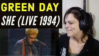 Green Day -  "She"  (Live, 1994)  -  REACTION  -  Their energy is contagious!