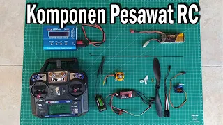 Electronic Parts and Components to Build an RC Aeromodeling Airplane for Beginners