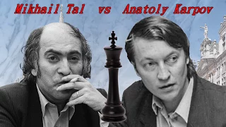 Partite Commentate di Scacchi 275 - Tal vs Karpov - Una Lampo con il Tuono - 1987 [B10]