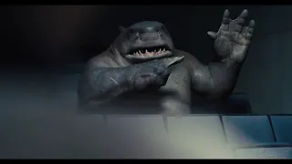 King Shark says hand for 1 hour