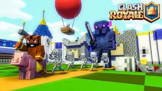 Monster School : Clash Royale Challenge  - Minecraft Animation