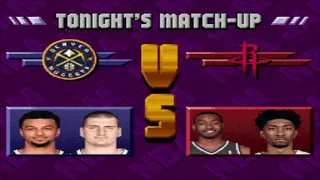 NBA JAM 2K22 TE:  Denver Nuggets vs Houston Rockets