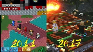 Evolution of LEGO Ninjago Video Games (2011 - 2017)