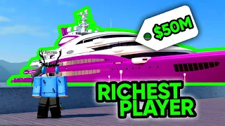 The Richest Driving Empire Player