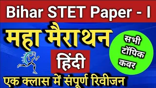 BIHAR STET 2024 Paper 1 marathon | Bihar STET 2024 Paper Analysis| BSTET previous Paper