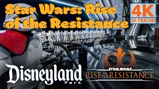 Star Wars: Rise of the Resistance Ride FULL EXPERIENCE (Pre-Show, Transport Ship, Ride) [4K POV]