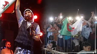 الشاب بلال يبهر الجمهور الطنجي بأغانيه وسط حضور للعالم الجزائري