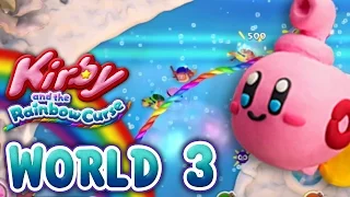 Kirby and the Rainbow Curse: World 3 (4-Player)