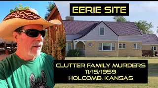 The Clutter Family Home in Holcomb, Kansas. Site of the Murders  of Nov. 15, 1959.