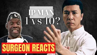 Dr Chris Raynor Reacts To IP Man vs 10 Black Belts Scene | Surgeon Breaks Down Movie injuries