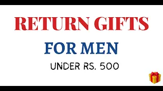 Return Gift for Men Under Rs.500 I Gift Ideas for Housewarming I Gift Ideas for any Occasions