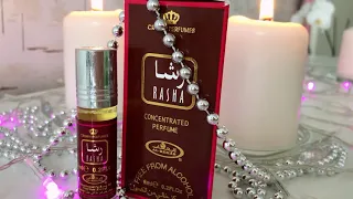 Арабские масляные духи женские Al Rehab Crown Perfumes «Rasha» Аль Рехаб Парфюмс Раша, 6 мл