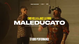 Emis Killa & Jake La Furia - Maleducato (Studio Performance) | ESSE LYRICS