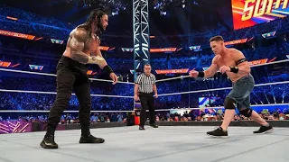 FULL MATCH - JOHN CENA VS ROMAN REIGNS [Falls count anywhere)