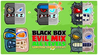 Black Box - Taran Box - Ninja Box - Evil Mix - Complete All Levels - Superspeed Gameplay