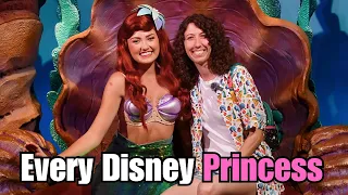 EVERY Disney Princess Meet and Greet at Magic Kingdom In ONE Day!