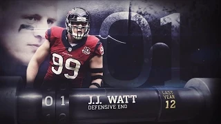 NFL's top 100 players of 2015 (J.J. Watt Ranked #1!!!?? does he deserve it?)