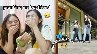 VLOG - Sister Date, Pranking My Boyfriend, Gift Giving 👭😂⎜Tin Aguilar