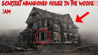 I DISCOVERED THIS SCARY HAUNTED HOUSE IN THE WOODS AND FOUND THIS INSIDE!! | MOE SARGI