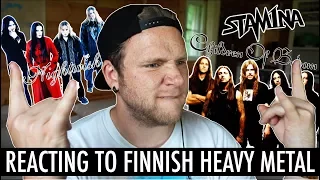 REACTING TO FINNISH MUSIC VIDEOS: HEAVY METAL EDITION | Part 10