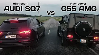 G55 AMG против AUDI SQ7