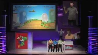 New Super Mario Bros Wii Nintendo WiiPress Conference E3 2009 Demo