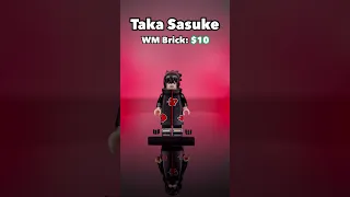 My RAREST Sasuke Uchiha Minifigs | HUGE Susanoo | Custom Lego #shorts