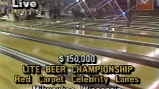 1986 PBA LITE BEER CHAMPIONSHIP - ENTIRE TELECAST