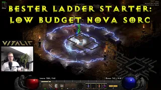 Low Budget Nova Sorc: Der beste Ladder Start Build für D2R?