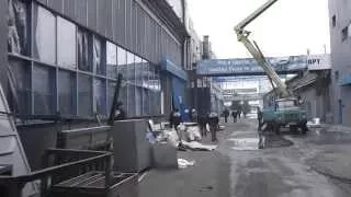 Разрушения 4 февраля 2015 года в Донецке: ПАО "НОРД"