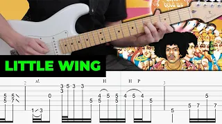 Jimi Hendrix - Little Wing - Guitar Tab | Lesson | Tutorial