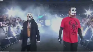 Darby Allain and Sting  Entrance: AEW All In Aug.27,2023