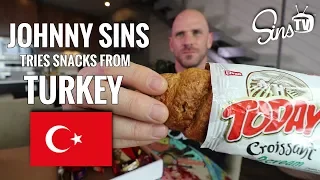 Tasting Snacks from Turkey || Johnny Sins Vlog # 63 || SinsTV