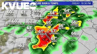 Tracking weekend rain and minor flooding concerns for Central Texas | Livestream