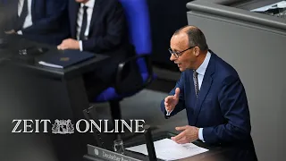 Friedrich Merz kritisiert Sahra Wagenknecht im Bundestag