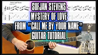 Sufjan Stevens - Mystery of Love Guitar Tutorial (Fingerpicking)