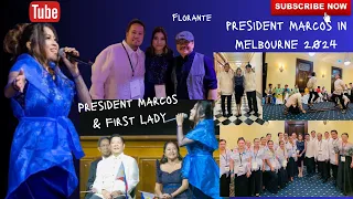 Mary Ann Van Der Horst performed for President Ferdinand Marcos Jr. in Melbourne, Australia 2024